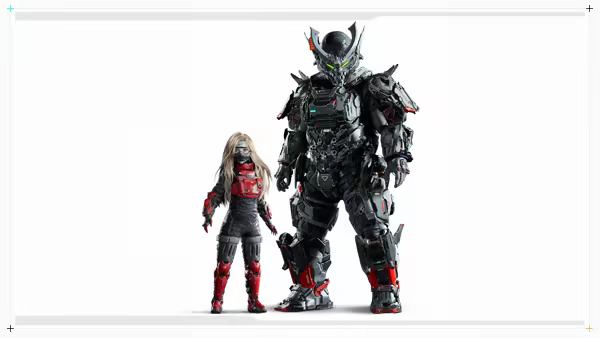 Pragmata combat gameplay screenshot