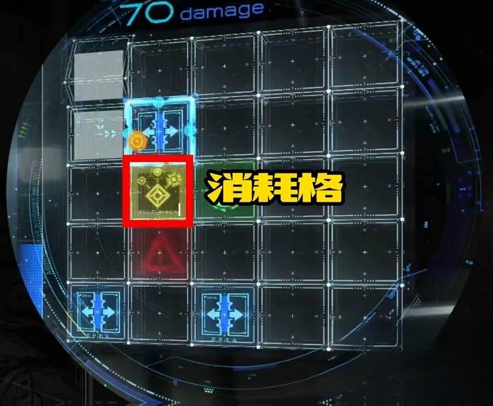 Yellow node converts a collected item into a timed buff
